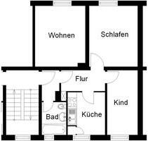 Helle 3-Zimmer Wohnung mit Balkon! - Osnabrück Fledder