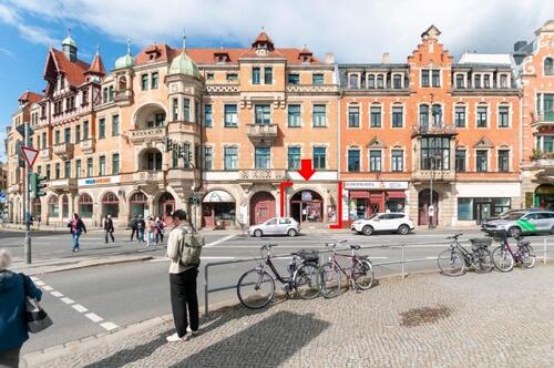 Foto - Blasewitz - Laden im stilvollen Einzeldenkmal am Schillerplatz