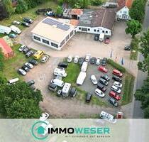 Etablierte KFZ-Werkstatt mit 3 Werkstatthallen und großzügigen Außenflächen zur Miete - Thedinghausen