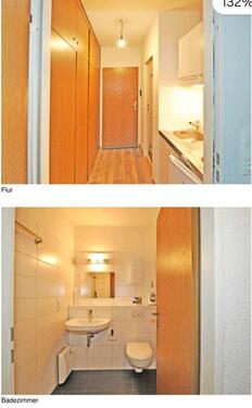 Foto - Mietwohnung - 630,00&nbsp;EUR Kaltmiete, ca.&nbsp; 32,00&nbsp;m&sup2;