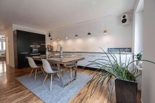 Foto - Lehel - möblierte großzügige Terrassenwohnung, offener Grundriss