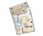 Foto - Penthouse-Wohnung mit großer Terrasse in Babenhausen zu verkaufen