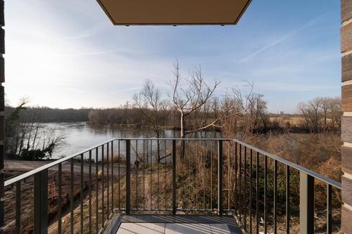 Foto - Helle 3-Zimmer-DG-Wohnung mit Blick auf die SaaleRabeninsel (Klima+Kamin) - WE125