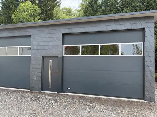 Foto - Isolierte Garage 8,5x6m, ele. Tor 4x3,3 Strom, Neubau, Wohnmobile