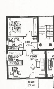 Foto - 2.5 Zimmer Etagenwohnung in Altshausen