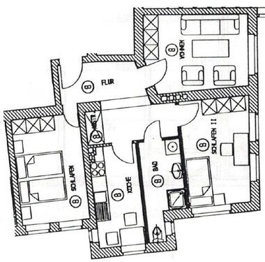 Foto - 3 Zimmer Etagenwohnung zur Miete in Halle (Saale)