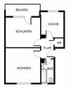Foto - 2 Zimmer Etagenwohnung zur Miete in Mannheim