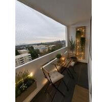Elegantes 1-Zimmer-Apartment mit Skyline-Blick in Frankfurt - Frankfurt am Main Nied