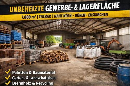 Foto - Robuste Gewerbe- & Lagerfläche mit Büro und WC 