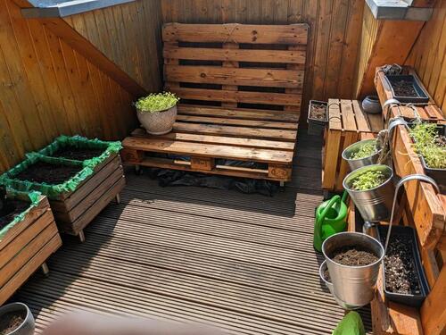 Foto - 65 qm Dachgeschoss mit Balkon - 885,00 EUR Kaltmiete, ca.  65,00 m²