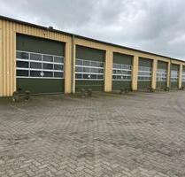 Lagerhalle zu vermieten - 1.125 m² neu gepflastert, gute Zufahrt - Eldetal
