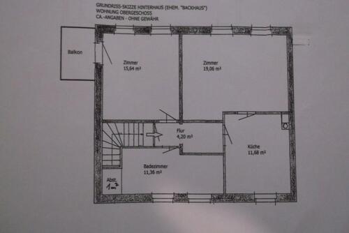 Foto - 2 Zimmer Wohnung mit Balkon und EBK in Goslar Jerstedt