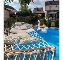 Gepflegte Doppelhaushälfte mit Garten & Pool in Pfeddersheim - Worms Vororte Südwest