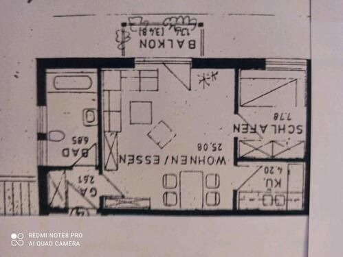 Foto - Gemütliche zentrale Wohnung - 890,00&nbsp;EUR Kaltmiete, ca.&nbsp; 48,00&nbsp;m&sup2;