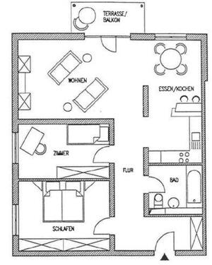 Foto - 3-Zimmer-Wohnung in schöner Altstadt-Lage