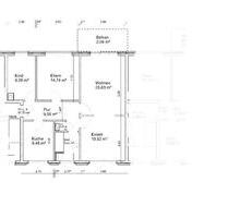 Schöne 3 Zi. Wohnung, 1.OG, 88qm mit Balkon u. Garten - Twistringen