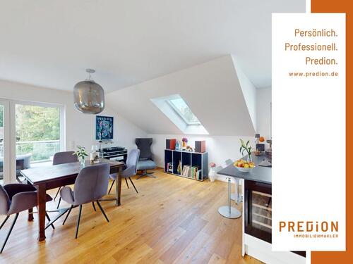 Foto - Exklusive Dachgeschosswohnung mit Einbauküche, West-Terrasse und Stellplatz in schöner Lage!