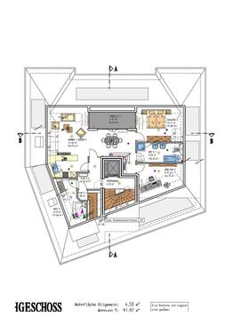 Foto - 3 Zimmer Maisonettenwohnung in Bad Zwischenahn