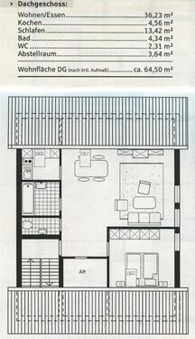 Foto - 2-Zi.-Wohnung im Berggebiet Bamberg nahe Innenstadt mit Domblick