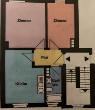 Foto - 2 Zimmerwohnung. In Köln Kalk - 950,00 EUR Kaltmiete,