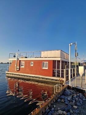 Foto - Hausboot in Heiligenhafen, TOP Echklage, ruhiger Hafen.