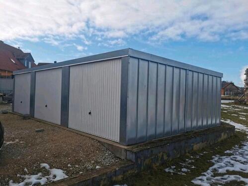 Foto - 3er-Reihengarage -verzinkte - Typ BS2N-53