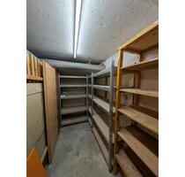 Trockener Kellerraum (5,2 m²) zur Lagerung mit Regalen - München Feldmoching-Hasenbergl