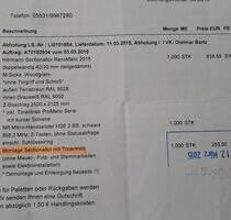 Sectionaltor Hörmann braun gebraucht. - Bevern