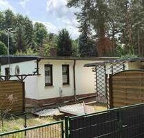 Gepflegtes Wochenendgrundstück mit Bungalow in ruhiger Waldlage - Kemberg