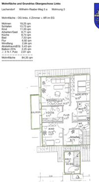 Foto - 4-Zimmer- Wohnung im Herzen von Lachendorf-zentral & großzügig