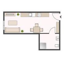 Moderne Neubauwohnung 1-Zimmer in zentraler Lage von ElmenhorstLichtenhagen, PKW-Stellplatz - Elmenhorst/Lichtenhagen