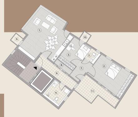 Foto - Exklusive 3-Zimmer-Neubauwohnung - inklusive Doppelparker