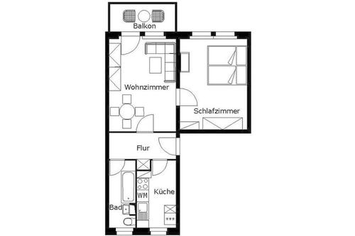 Foto - Etagenwohnung in Plauen zur Miete