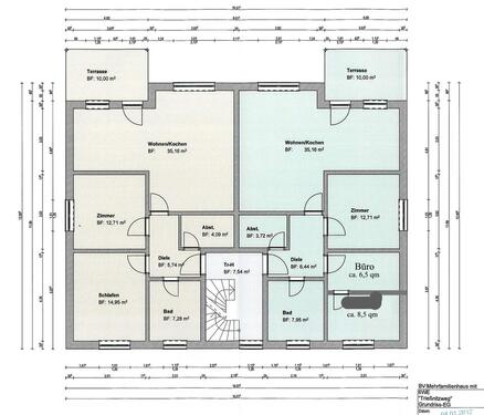 Foto - Kurzfristig 85qm-Wohnung in Jena (Alt-Winzerla) zu vermieten