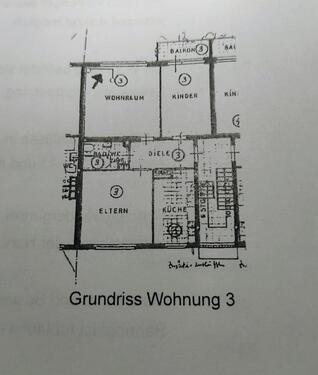 Foto - 3 Zimmer Etagenwohnung in Leverkusen