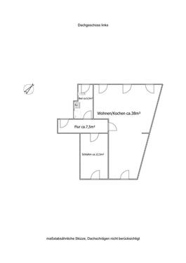 Foto - 2 Zimmer Etagenwohnung zur Miete in Halle (Saale)