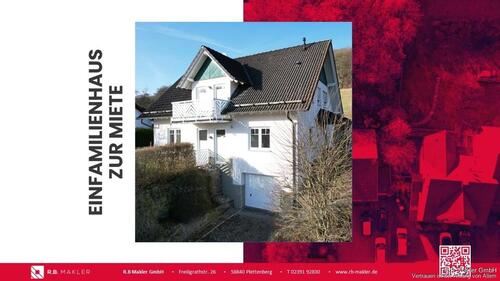 Foto - R.B. Makler: Traumhaftes Einfamilienhaus in bester Lage zur Miete in Plettenberg
