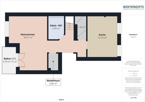 Foto - Etagenwohnung in Husum zur Miete