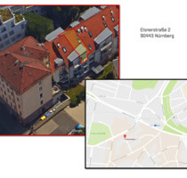 Wohnung 40 m² große Nürnberger Gostenhof