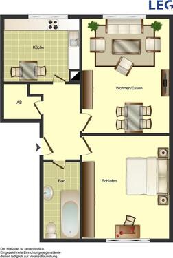 Foto - 2.5 Zimmer Erdgeschoßwohnung zur Miete in Hamm