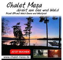 Ferienhaus direkt am See und Wald Chalet Mesa - Osterhofen
