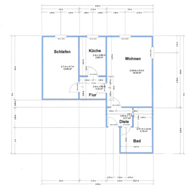 Foto - helle 2 Zimmer Wohnung mit TG in Neu-Ulm Offenhausen