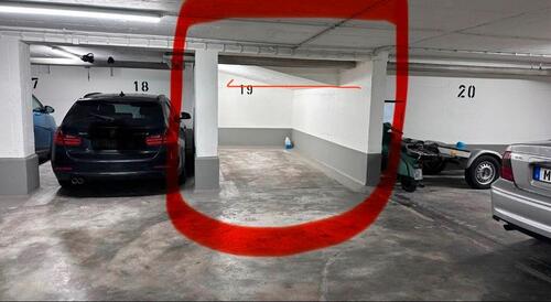 Foto - Tiefgarage München Giesing Parkplatz
