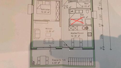 Foto - 2 Zimmer Wohnung Horb Hohenberg