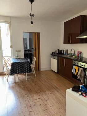 Foto - Möblierte 1-Raum-Wohnung in Aschersleben zu vermieten