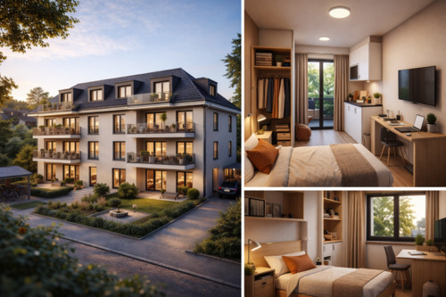 Foto - Neubau Studentenapartments in München-Obermenzing