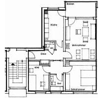 In Bochum-Dahlhausen, Teilrenovierte, 3,5 Raum, 75 qm Wohnung für