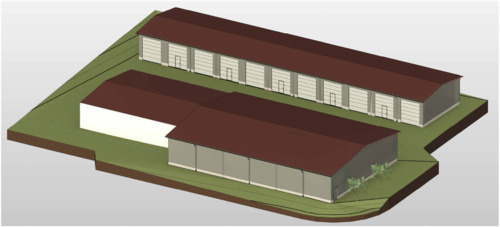 Foto - Isol. Lagerhalle Gewerbe Abteile wie XXL Garage zu vermieten