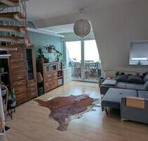 3 Zimmer Maisonette - 2 Balkone und Blick über die Stadt Weimar