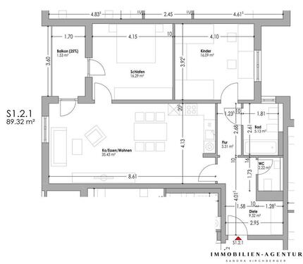 Foto - Wohnberechtigungsschein EK2 zwingend erforderlich!! Schöne 3-Zimmer-Wohnung in Schwandorf mit Loggia